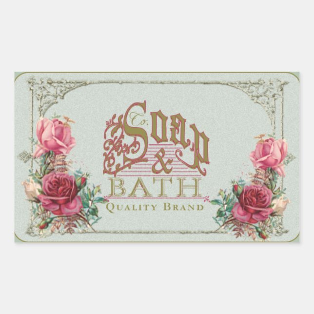 SOAP & BATH ~ Sticker (Devant)