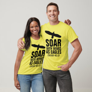 SOAR AVEC LES AILES COMME DES AAGLES, T-shirts chr