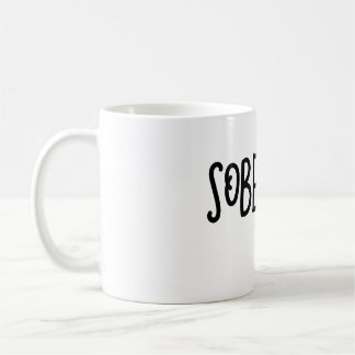 Sober AF Sobriety Drôle café Mug