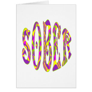 SOBER Retro 60's Art Psychedelic