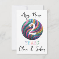 Sobriété personnalisée Sobre Anniversaire