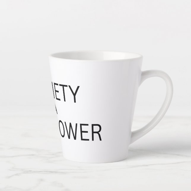 Sobriety Is A Superpower Tall Latte Mug (Droite)