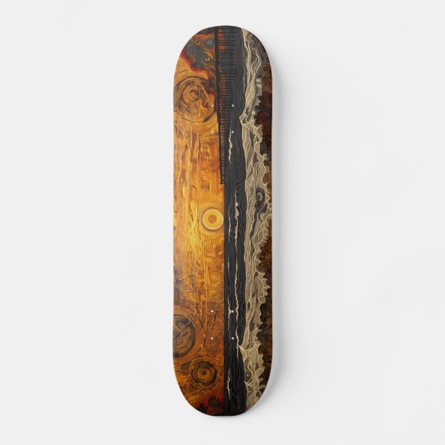 SoCal Sundown Ripples Skateboard (Recto)