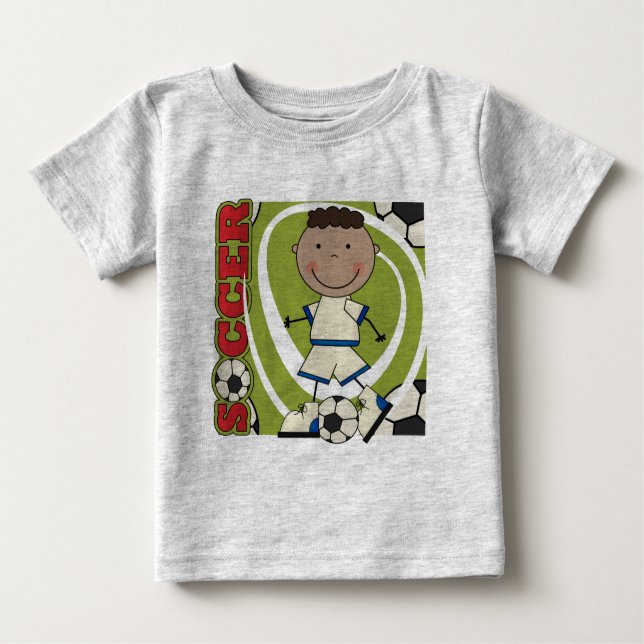 SOCCER - Afro-américains garçons TShirts et cadeau (Devant)