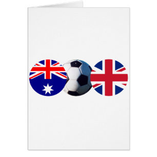 Soccer Ball Australie & Royaume-Uni Drapeau Le MUS