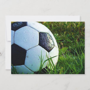 Soccer Ball - Invitation Au Football