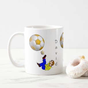 Soccer Ball Man Mug
