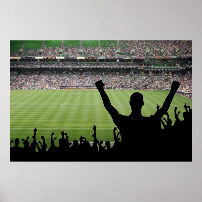 Soccer Fans Stadium Poster (Devant)