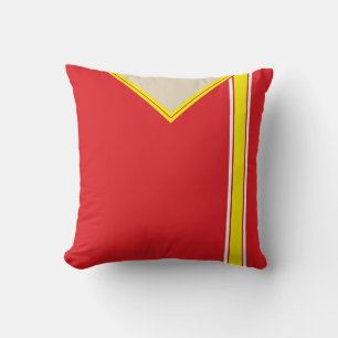 Soccer Jersey Blue Side Stripes Coussin Modèle