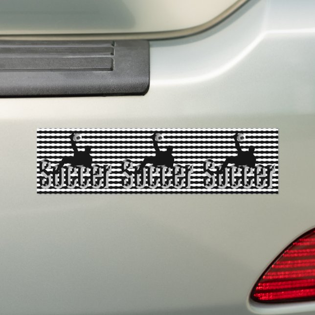 Soccer Le Jeu, Sticker Bumper (En voiture)
