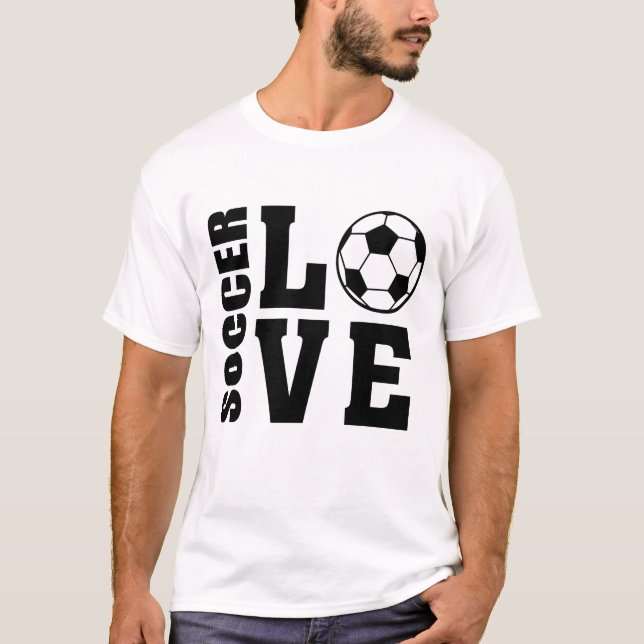 Soccer Love, T-shirt Soccer (Devant)