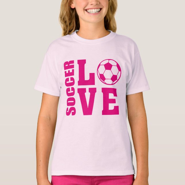Soccer Love, T-shirt Soccer (Devant)