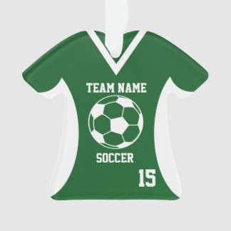 Soccer Sports Jersey vert avec photo