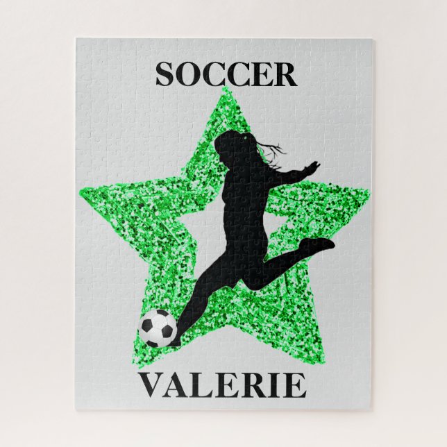 Soccer Superstar Puzzle (Vertical)