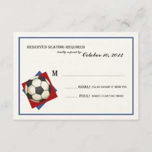Soccer vintage Bar Mitzvah Réponse sur Felt