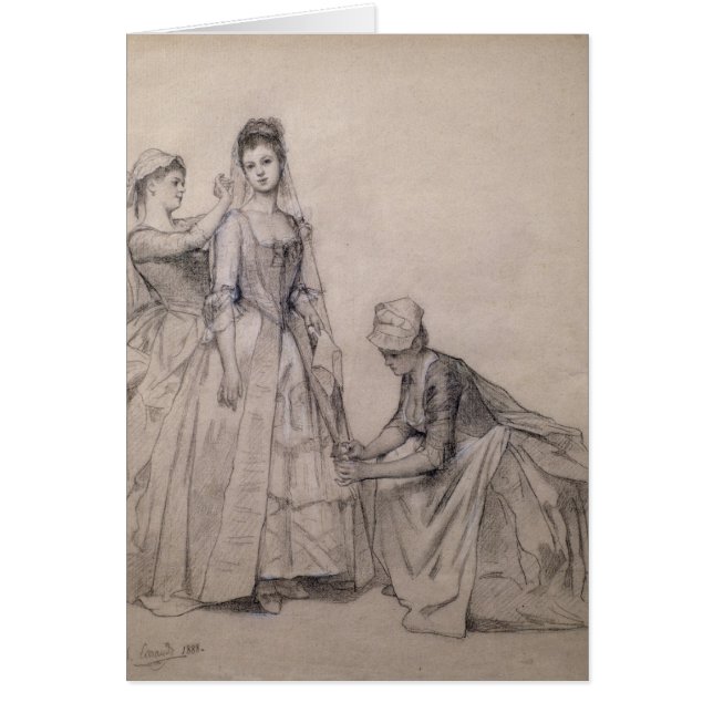 S'occuper de la jeune mariée (Devant)