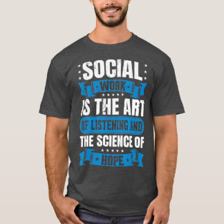 Social Worker for Women Men Venin Tshirt Art