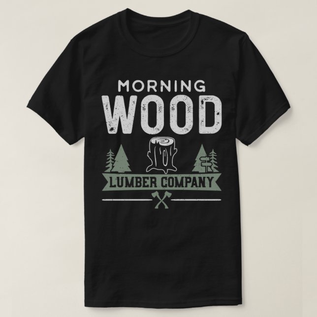 Société de bois de Morning Wood  Pullover de menui (Design devant)