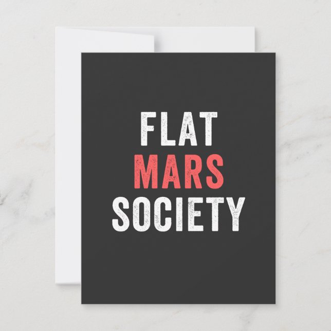 société de mars plat (Devant)