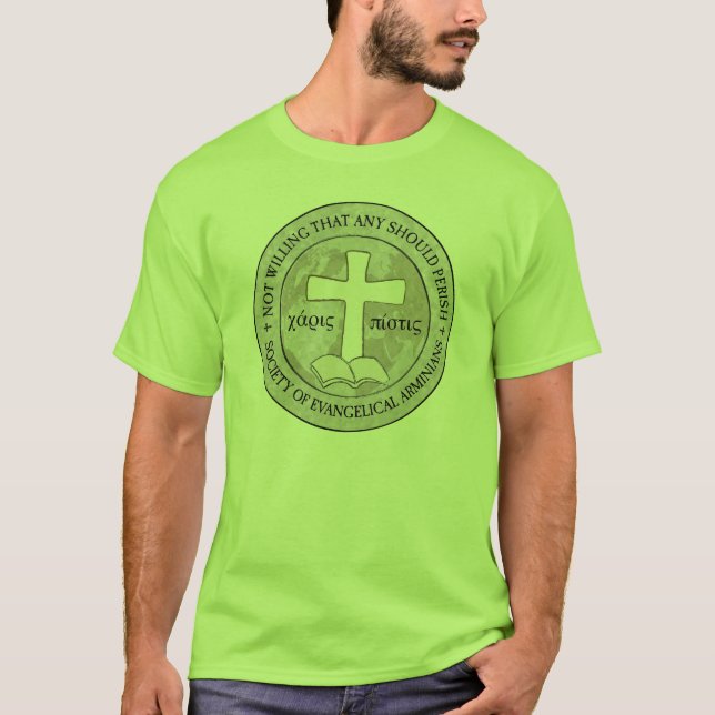 Société de T-shirt évangélique d'Arminians (Devant)