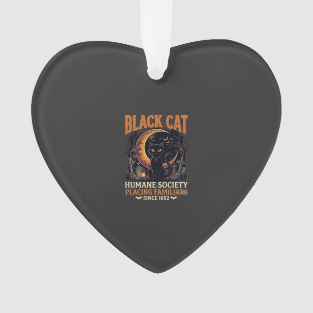Société humanitaire du chat noir Halloween Croissa (devant)