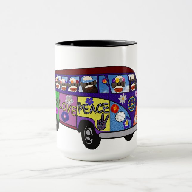 Sock Money Peace Bus Mug (Centre)