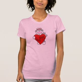 Sock Monkey I Love Nursing T-shirts et cadeaux