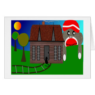 Sock Monkey Over the Horizon — Art