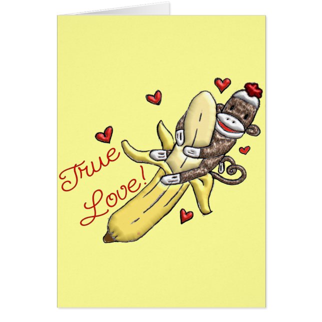 Sock Monkey Valentine Merchandises (Devant)