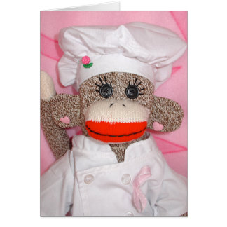 Sock Monkeys pour la carte Rose Cure Chef