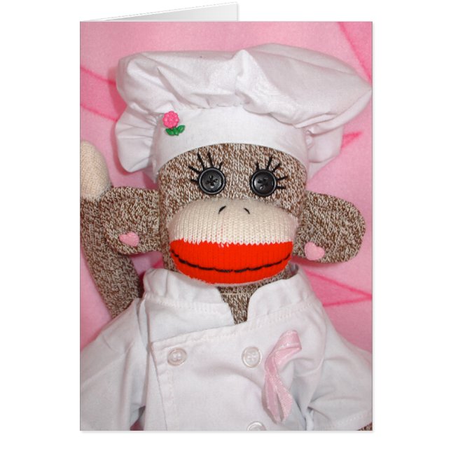 Sock Monkeys pour la carte Rose Cure Chef (Devant)