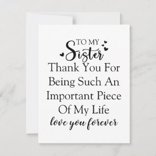 Soeur Appréciation Merci D'Être Dans Ma Vie