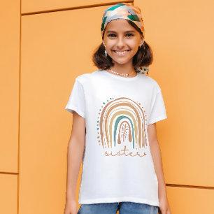 Soeur Boho Arc en ciel et Pastel Design T-shirt en