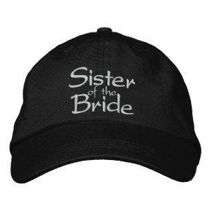 Soeur de la mariée Casquette Mariage brodée