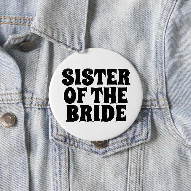 SOEUR DU BADGE BOUTON ronD DE LA BRIDE (En situation)