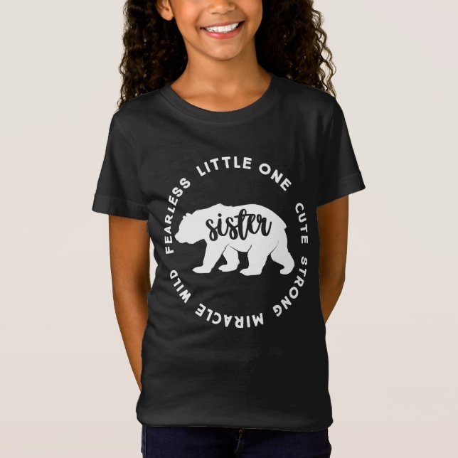 Soeur ours, famille T-Shirt T-Shirt (Devant)
