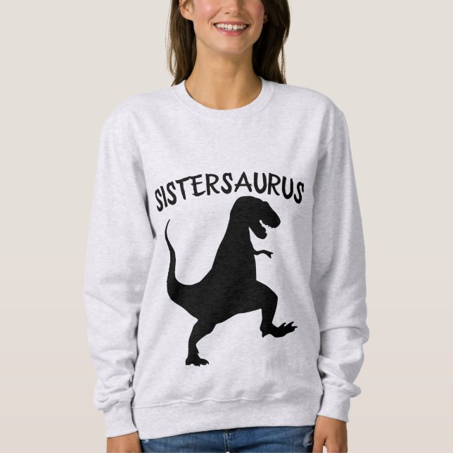 SOEUR SISTERSAURUS DINOSAUR T-shirts FUNNY (Devant)