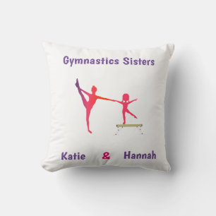 Soeurs de gymnastique Version 2 Oreiller