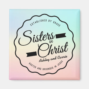 Soeurs en Christ, Pastel Magnet