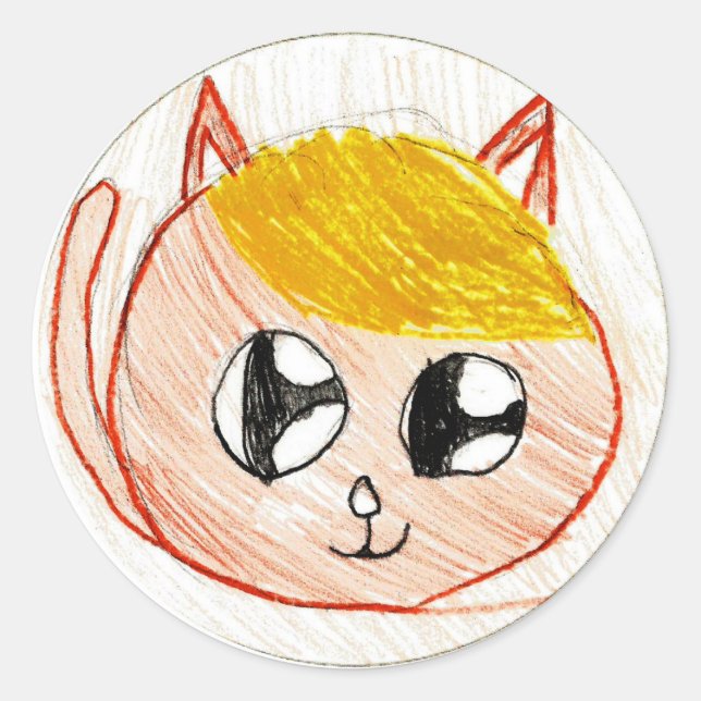 Sofia H : Sticker rond (Devant)