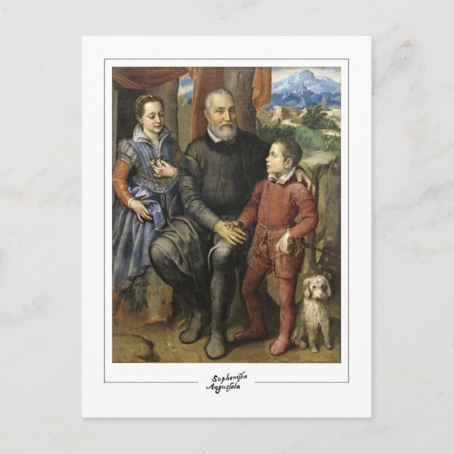 Sofonisba Anguissola #5 - Carte postale Art (Devant)