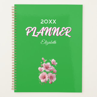 Soft Elegant Pink Floral Personalized