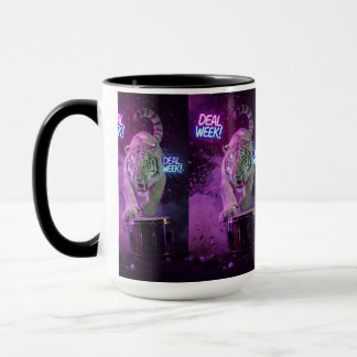Soft Neon Strength – Tiger Mug