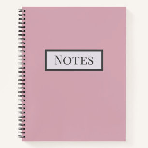 Soft Pink School Journal ou Carnet