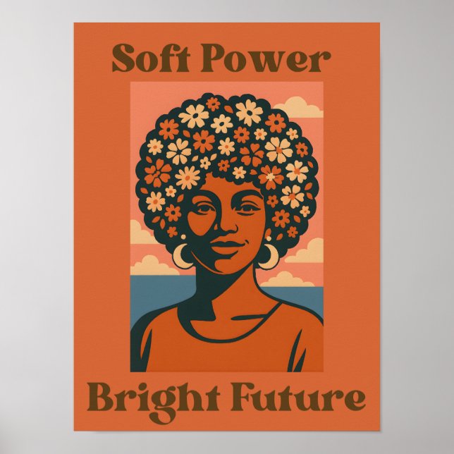 Soft Power, Bright Future - Art Poster (Devant)
