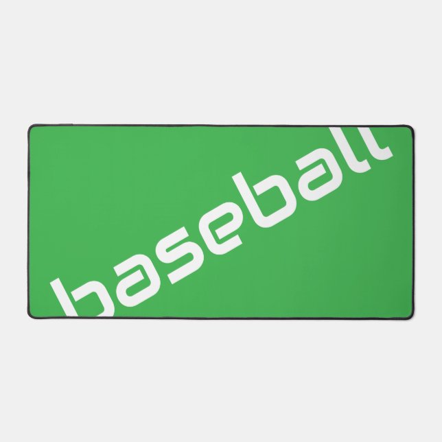SOFTBALL Fun Blanc Texte Diagonal Sur Vert Clair (Recto)
