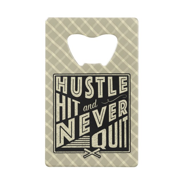 Softball Hustle, Touché Et Ne Quitte Jamais (Dos)
