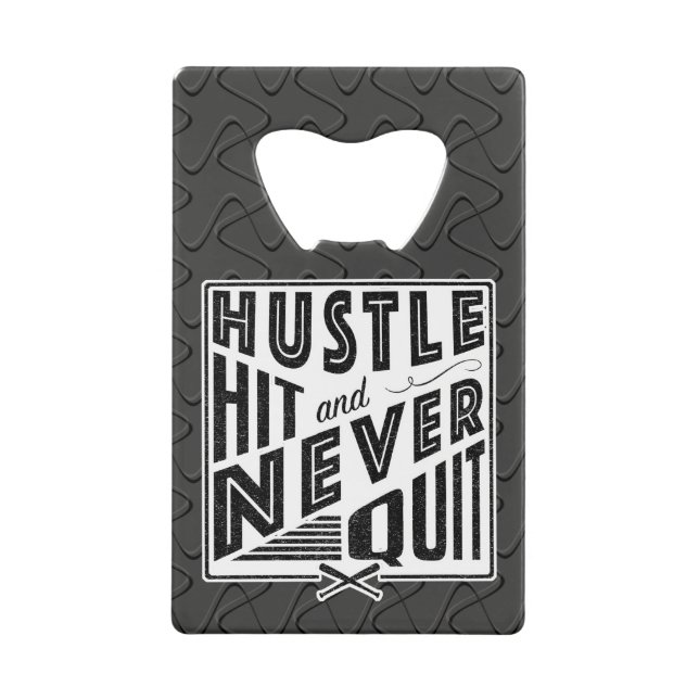 Softball Hustle, Touché Et Ne Quitte Jamais (Devant)