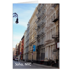 SoHo NYC Centre Manhattan New York Cast Fer