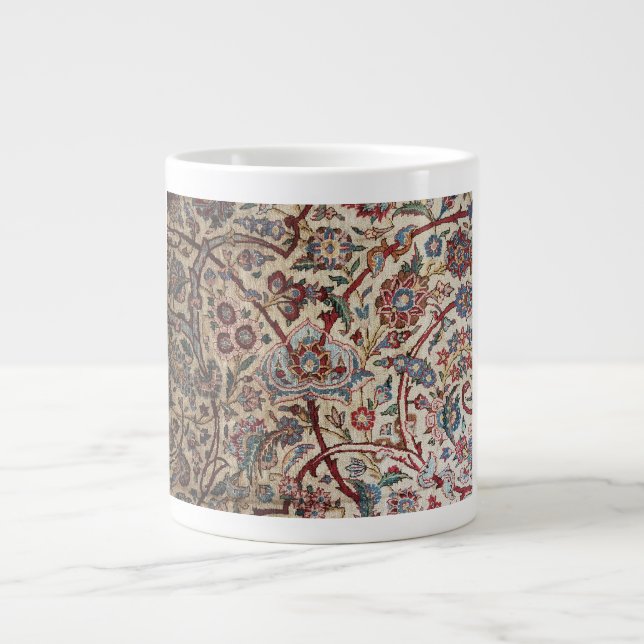 Soie de Kashan 2 grosses tasses de café (Devant)